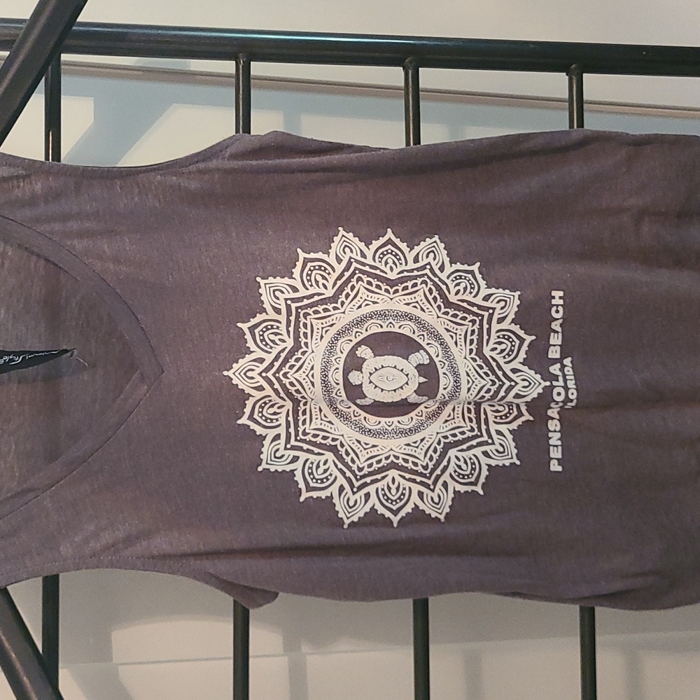 Girl's gray Pensacola tank